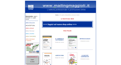 Desktop Screenshot of mailingmaggioli.it